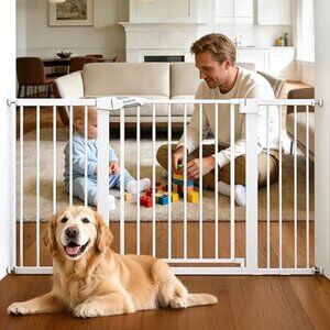 Babelio 29-55 Inch Extra Wide Baby/Dog Gate, PressGuard P7